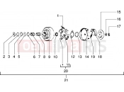 PIAGGIO Driving pulley