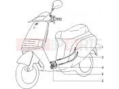 PIAGGIO bowdenek