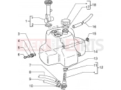 PIAGGIO Skipper 150 Front and rear mudguard