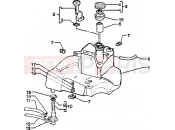 PIAGGIO Skipper 150 4T Fuel tank