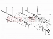 Swinging arm - Piaggio Typhoon 125 4T 2V 2011