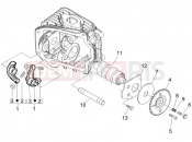 Rocking levers support unit - Piaggio Typhoon 125 4T 2V 2012
