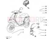 PIAGGIO Typhoon 125 X 2T Electrical devices
