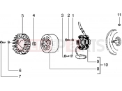 PIAGGIO Typhoon 125 X 2T Flywheel magneto