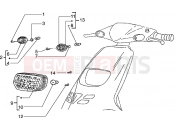 PIAGGIO Typhoon 125 X 2T Headlamp