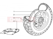 PIAGGIO Typhoon 125 X 2T Rear wheel