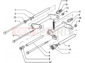 PIAGGIO Typhoon 125 X 2T Swinging arm
