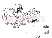 Engine - Piaggio Typhoon 125 XR 2T