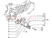 Oil pump - Piaggio Typhoon 125 XR 2T