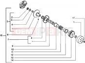 PIAGGIO Driven pulley