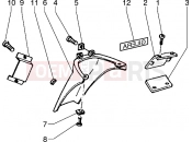 PIAGGIO Rear protection