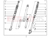 PIAGGIO Typhoon 50 (U.S.A.) FRONT FORK