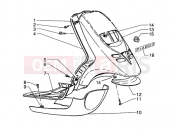PIAGGIO Typhoon 50 (U.S.A.) FRONT SHIELD-FOOT BOARD-SPOILER
