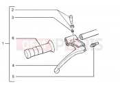 PIAGGIO Typhoon 50 (U.S.A.) HANDLEBARS COMPONENT PARTS