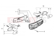 PIAGGIO Typhoon 50 (U.S.A.) REAR TAIL LAMP