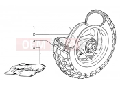 PIAGGIO Typhoon 50 (U.S.A.) REAR WHEEL