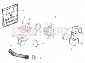 PIAGGIO Typhoon 50 2T Carburettor, assembly - Union pipe