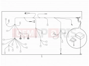 PIAGGIO Typhoon 50 2T (LBMC501) kábelezés