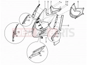 PIAGGIO Typhoon 50 4T 4V E2 (USA, CA) Front shield