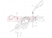 PIAGGIO Typhoon 50 4T 4V E2 (USA, CA) tükör