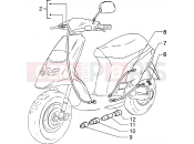 PIAGGIO Typhoon 50 2T MY 2004 Throttle transmissions