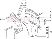 oldalburkolat - Piaggio Typhoon 50 X 2T