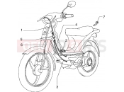 bowdenek - Piaggio Velofax