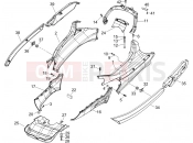 Side cover - Spoiler - Piaggio X Evo 125 2012