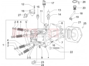 PIAGGIO X Evo 400 Head unit - Valve