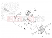 PIAGGIO X10 125 4V I.E. Driving pulley