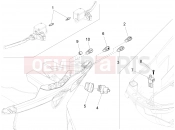 PIAGGIO X10 125 4V I.E. Selectors - Switches - Buttons