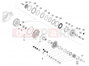 PIAGGIO X10 350 4V I.E. Driven pulley