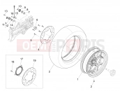 PIAGGIO X10 350 4V I.E. Rear wheel