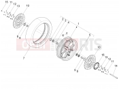 PIAGGIO X10 500 4V I.E. Front wheel