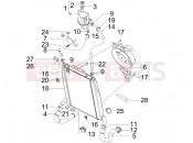 PIAGGIO X7 125 ie Cooling system