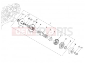 PIAGGIO X7 125 ie Driven pulley