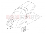 PIAGGIO X7 125 ie Saddle/seats