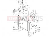 PIAGGIO X8 400 ie Cooling system