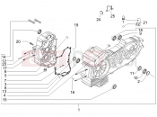 PIAGGIO X8 400 ie Crankcase