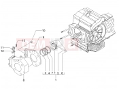 PIAGGIO X8 400 ie Cylinder-piston-wrist pin unit