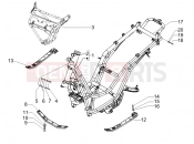 PIAGGIO X8 400 ie Frame/bodywork