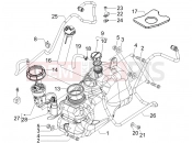 PIAGGIO X8 400 ie Fuel tank
