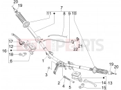 PIAGGIO X8 400 ie Handlebars - Master cil.
