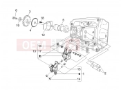 PIAGGIO X8 400 ie Rocking levers support unit
