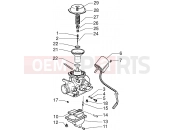 PIAGGIO X9 125 Carburettor