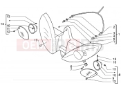 PIAGGIO X9 125 Front lights