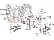 PIAGGIO X9 125 Pump group - Oil pan