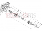 PIAGGIO X9 125 Evolution Driven pulley