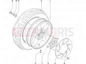 PIAGGIO X9 125 Evolution Rear wheel
