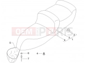 PIAGGIO X9 125 Evolution Saddle/seats